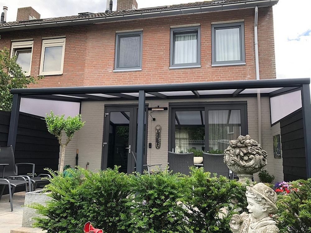 Overkapping polycarbonaat terrasoverkapping kopen wanden