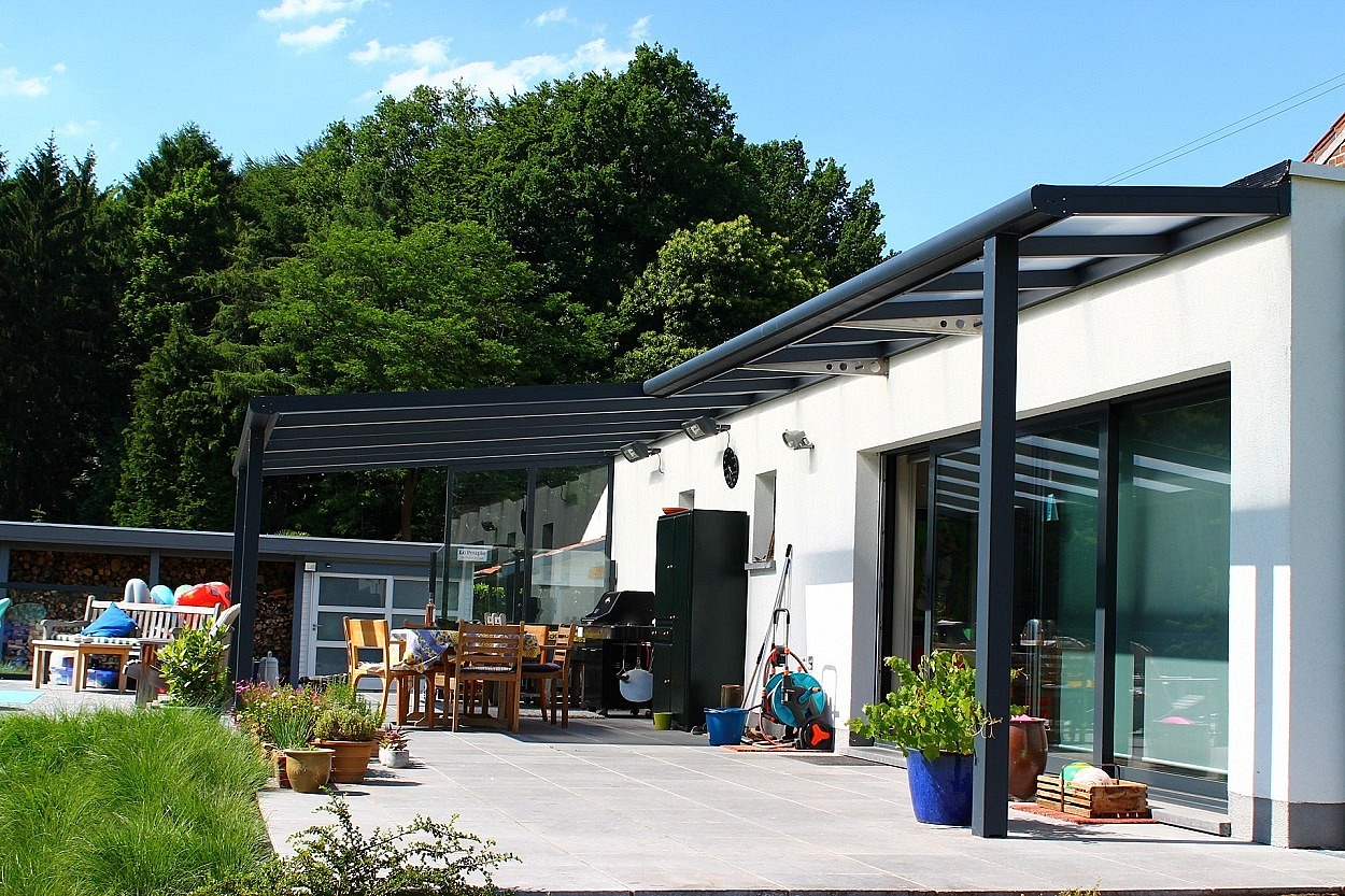 Terrasoverkapping op maat gezaagd lange levensduur pergola