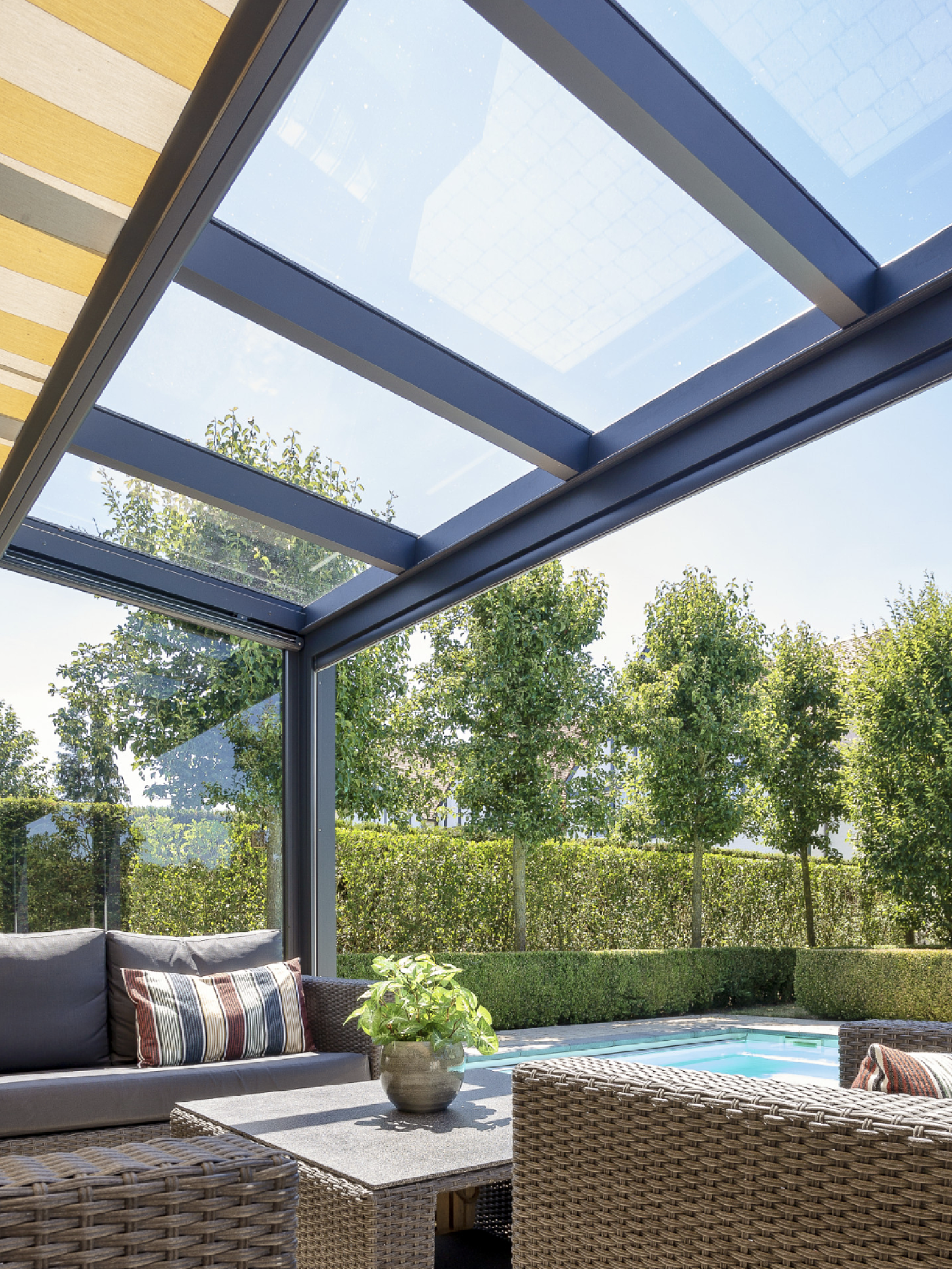 Verandazonwering screendoek zonnewering