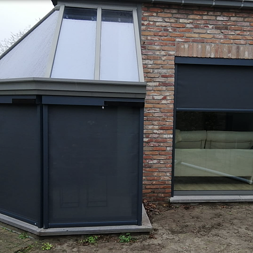 Screens met zonnepanelen - Vosselaar